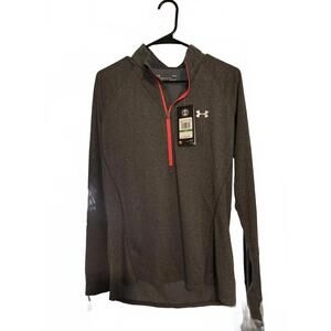 Under Armour Women's Quarter Zip Long Sleeve Shirt - Gray